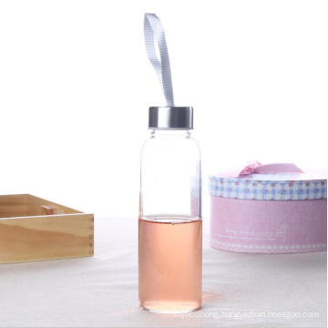 High Quality Heat-Resistant Unbreakable Glass Water Bottle with Tea Infuser Tea Bottle